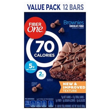 Fiber One Chocolate Fudge Brownies Value Pack