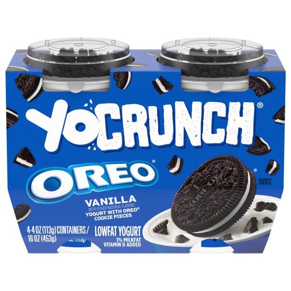 YoCrunch Oreo Lowfat Vanilla Yogurt | Publix Super Markets