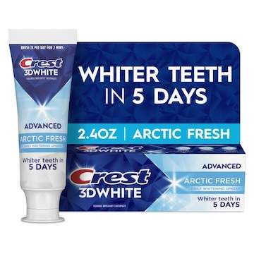 Crest 3D White Advanced Toothpaste, Arctic Fresh, 2.4 oz