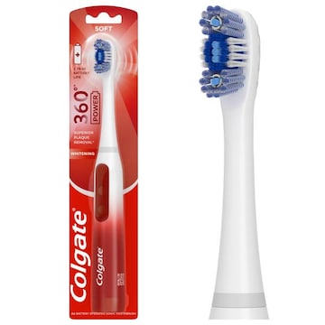 Colgate 360 Optic White Sonic Powered Battery Toothbrush