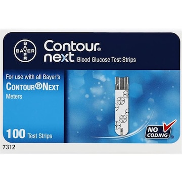 Contour Next Test Strips, Blood Glucose