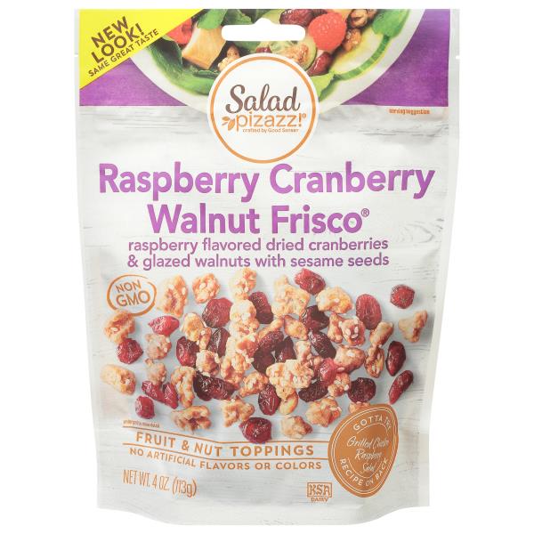 Salad Pizazz! Fruit & Nut Toppings, Raspberry Cranberry Walnut Frisco