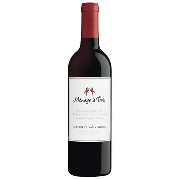 Menage a Trois Cabernet Sauvignon California Red Wine