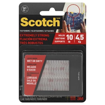 Scotch Fasterners, Extremely Strong, Clear