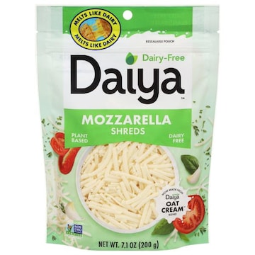 Daiya Shreds Plant Based Mozzarella Dairy-Free Oat Cream Blend