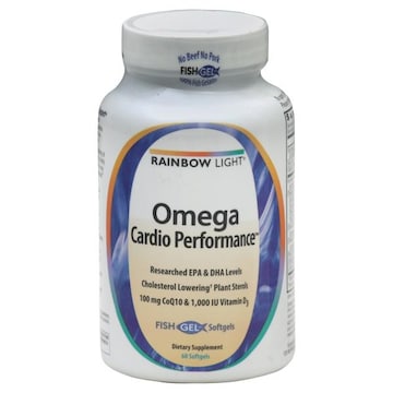 Rainbow Light Omega Cardio Performance, Fish Gel Softgels