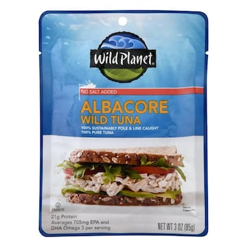 Wild Planet Wild Tuna, Albacore, No Salt Added