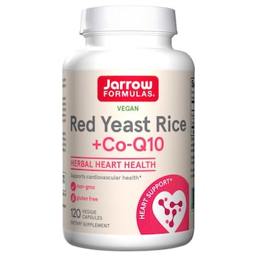 Jarrow Formulas Red Yeast Rice + Co-Q10, Capsules