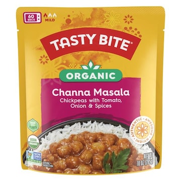 Tasty Bite Organic Channa Masala 10oz Spiced chickpea curry