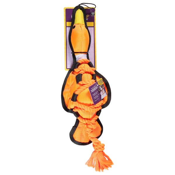 Multipet Tuff enuff Dog Toy, Cross-Ropes Duck | Publix Super Markets