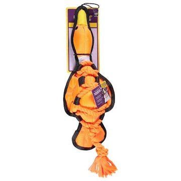 Multipet Tuff enuff Dog Toy, Cross-Ropes Duck