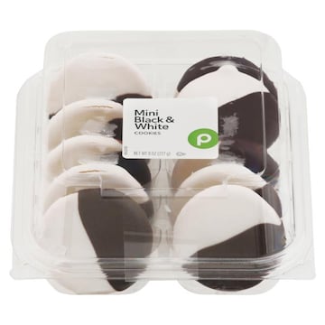 Mini Black & White Cookies
