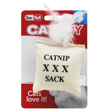 Claw Tuff Cat Toy, Catnip Sack