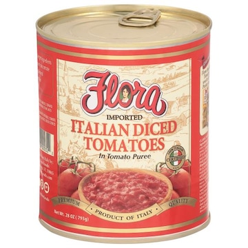 Flora Tomatoes, Italian, Diced
