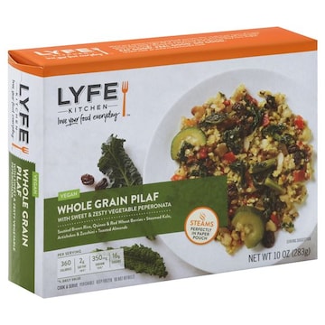 Lyfe Kitchen Whole Grain Pilaf, with Sweet & Zesty Vegetable Peperonata