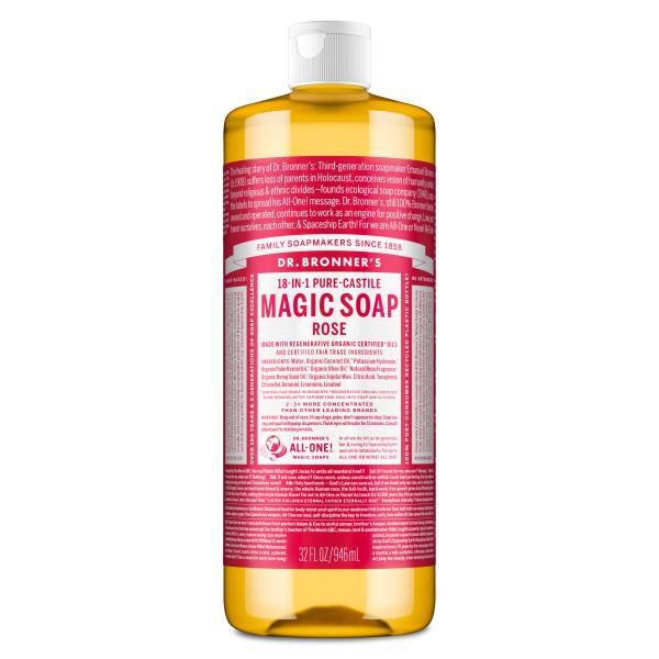 Dr. Bronner's Soap, 18in1 Hemp Rose Publix Super Markets