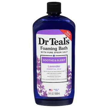 Dr Teal's Soothe & Sleep Lavender Foaming Bath with Pure Epsom Salt