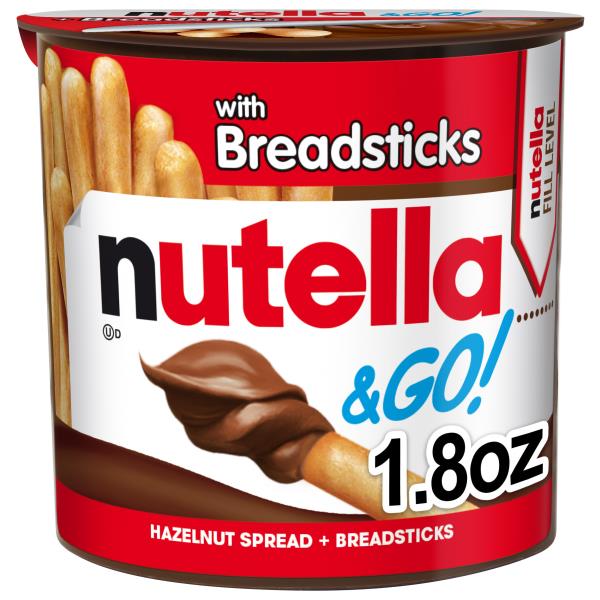Nutella Hazelnut Spread + Breadsticks Publix Super Markets