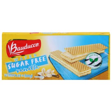 Bauducco Wafer, Sugar Free, Vanilla