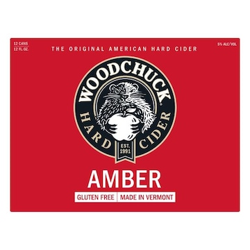 Woodchuck Hard Cider, Amber Sweet Red Apple