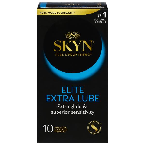Skyn Eltie Extra Lube Non-Latex Condoms | Publix Super Markets