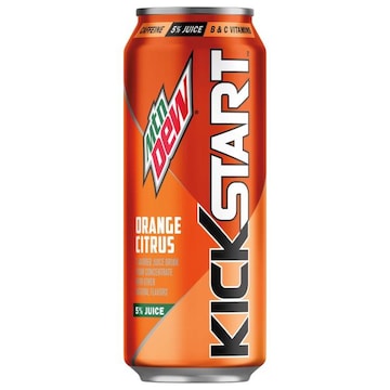 Mountain Dew Kickstart Juice Drink, Orange Citrus