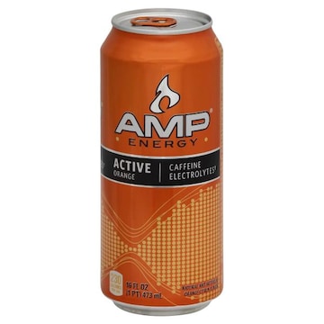 AMP Energy Drink, Active, Orange