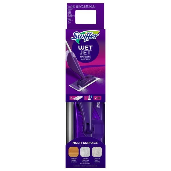 Swiffer Wet Jet Multi-Surface Mopping Kit | Publix Super Markets Swiffer Wet Jet Multi-Surface Mopping Kit | Publix Super Markets