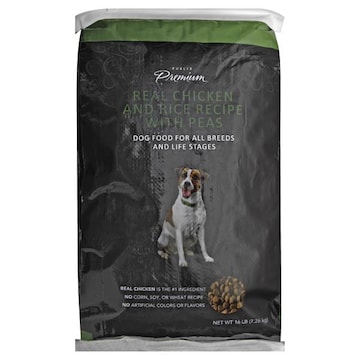 Publix Premium Dog Food, Real Chicken and Rice Recipe with Peas