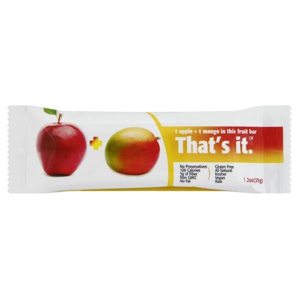 That's It Fruit Bar, Apple + Mango Publix Super Markets
