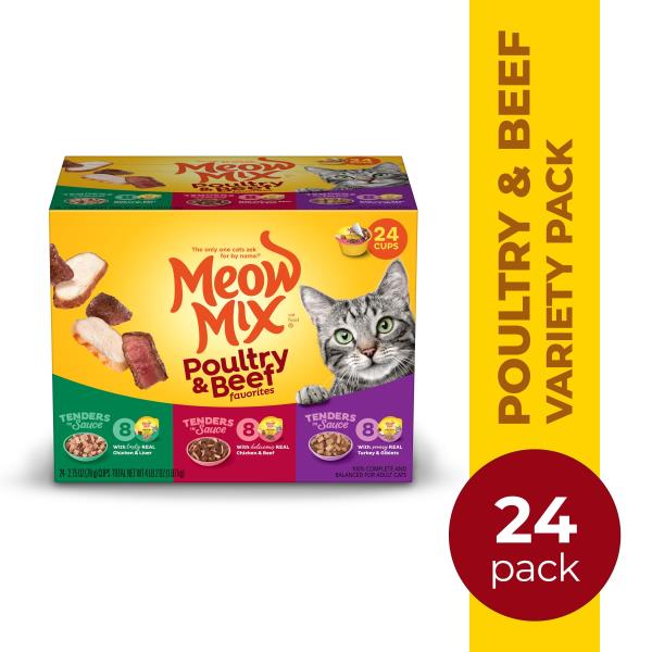 Meow Mix Tender Favorites Meow Mix Tender Favorites Wet Cat Food