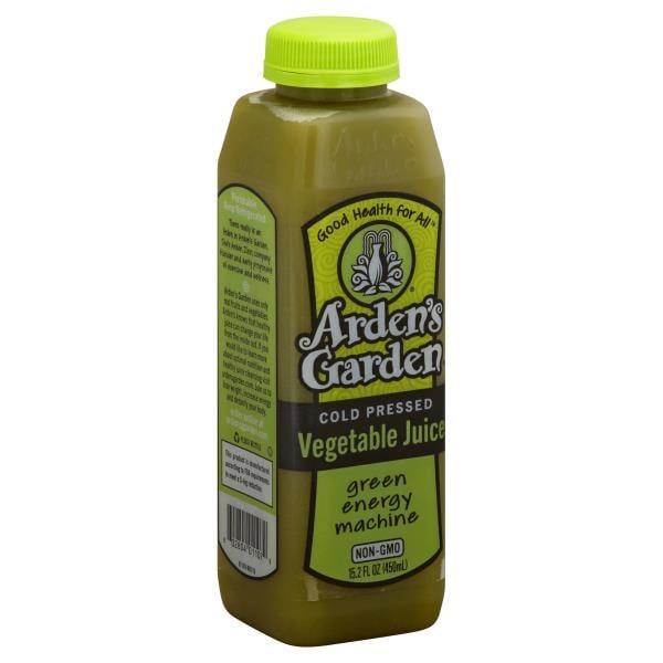 Arden's Garden Vegetable Juice, Cold Pressed, Green Energy Machine