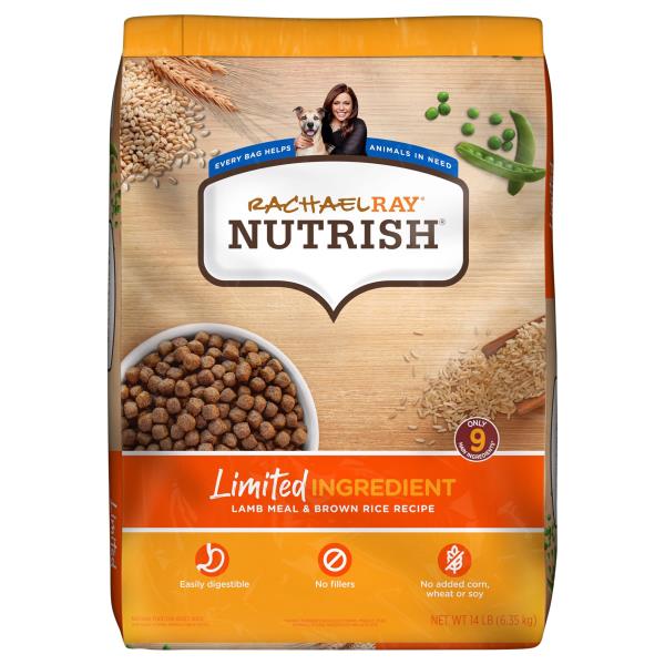 Rachael Ray Nutrish Nutrish Dog Food Lamb Meal Brown Rice Recipe Limited Ingredient Publix Super Markets