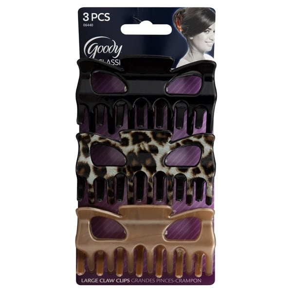 Goody Classics Claw Clips, Large | Publix Super Markets