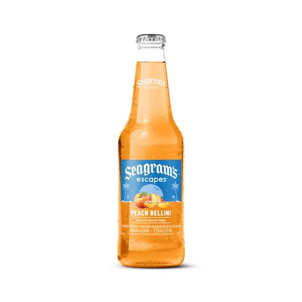 Seagram's Escapes Malt Beverage, Peach Bellini Publix Super Markets
