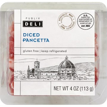 Publix Deli Diced Pancetta