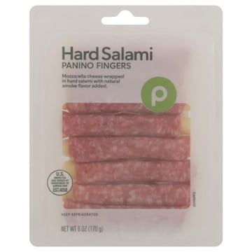 Publix Deli Panino Fingers, Hard Salami