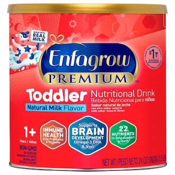 Enfagrow Premium Nutritional Drink, Toddler (1+ Years), Natural Milk Flavor