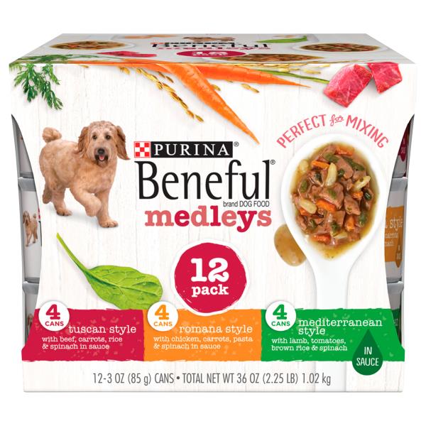 Beneful Medleys Dog Food In Sauce 12 Pack Publix Super Markets