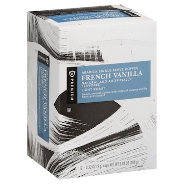 Publix Coffee, Arabica, Light Roast, French Vanilla, Single-Serve