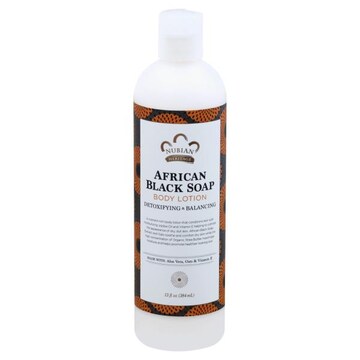 Nubian Heritage Body Lotion, African Black Soap