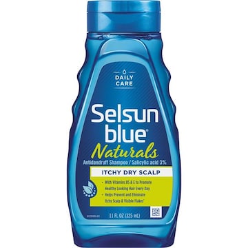 Selsun Blue Naturals Shampoo, Antidandruff, Itchy Dry Scalp
