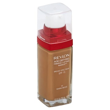 Revlon Age Defying Makeup, Firming + Lifting, SPF 15, Warm Beige 45