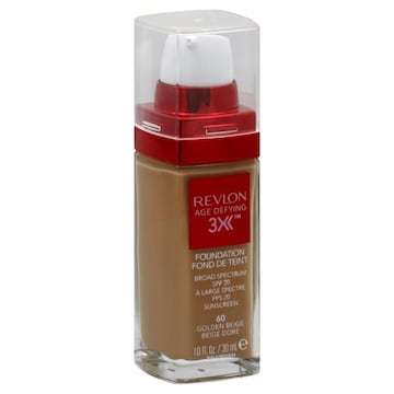 Revlon Age Defying 3X Foundation, Broad Spectrum SPF 20, Golden Beige 60