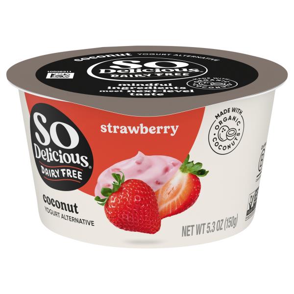 So Delicious Dairy Free Strawberry Dairy Free Vegan Coconut Milk