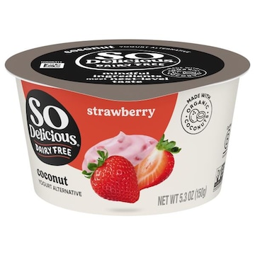 So Delicious Dairy Free Yogurt Alternative, Strawberry, Coconut