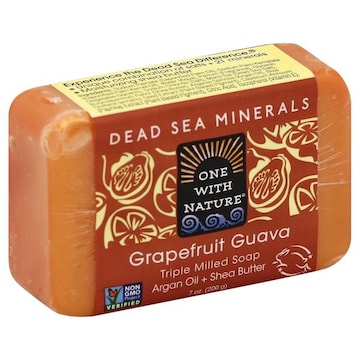 One with Nature Soap, Triple Milled, Grapefruit Guava