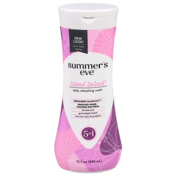 Summer's Eve Daily Refreshing Wash, Island Splash