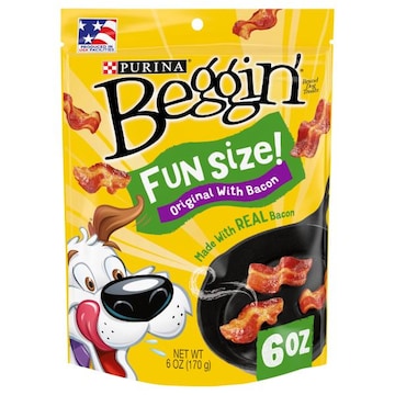 Beggin' Dog Treats, Original with Bacon, Fun Size