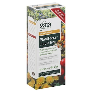 Gaia DailyWellness PlantForce Liquid Iron